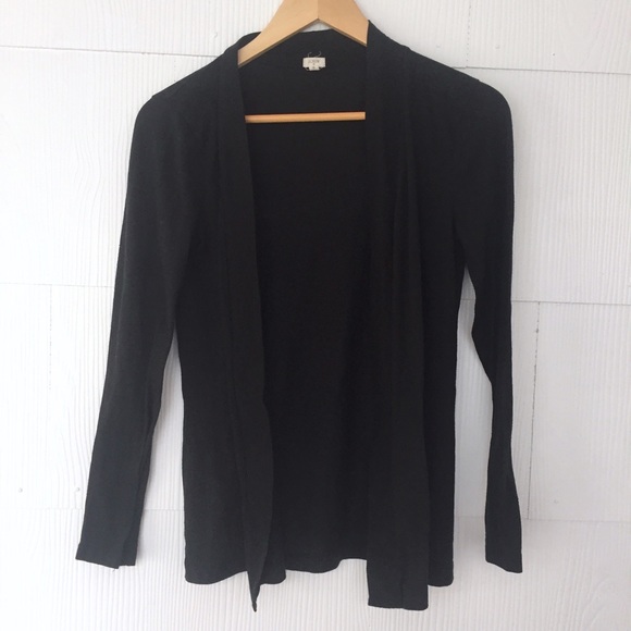 🌱SPRING🌱J. Crew Classic Black Open Front Card