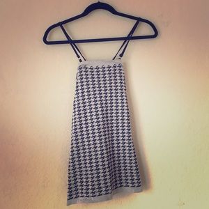 Grey and Black Tube Top