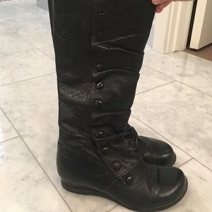 Miz Mooz Bloom Black leather boots