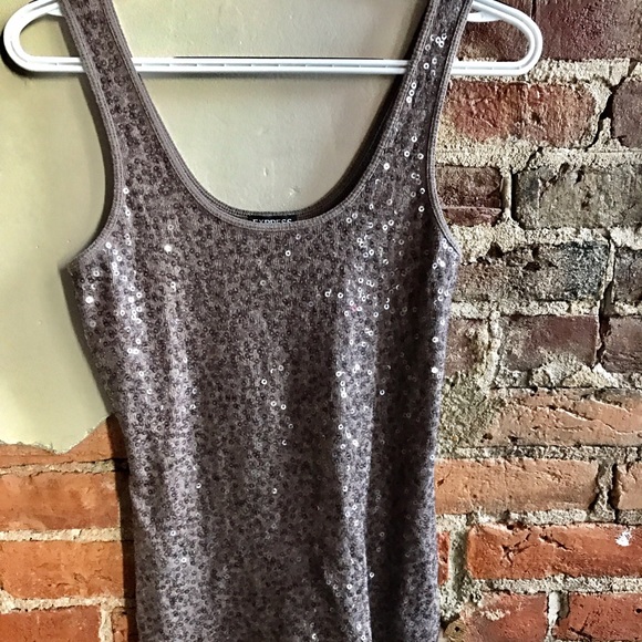 Express sequin tank
