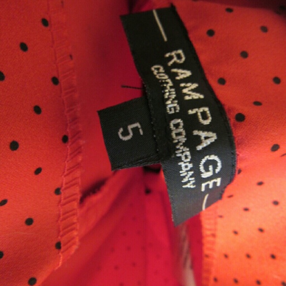 Red and Black Dress - Picture 4 of 4