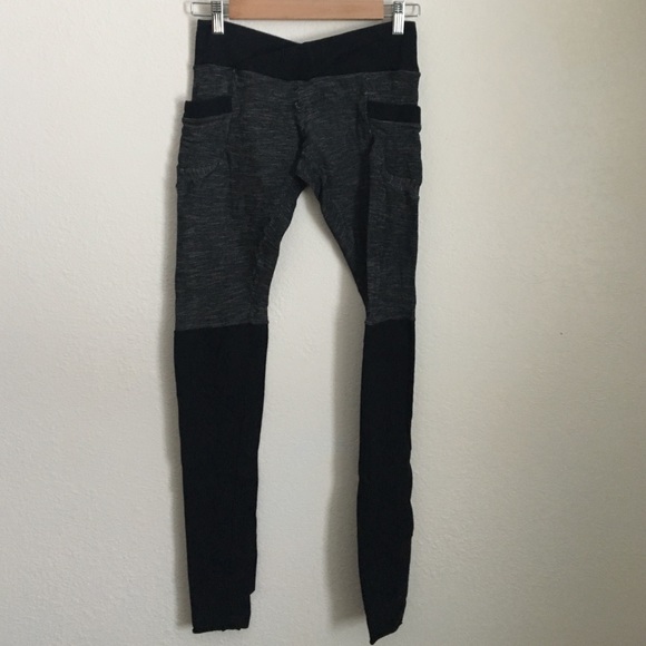 Utilitarian-chic Winter Leggings w/Cargo Pockets