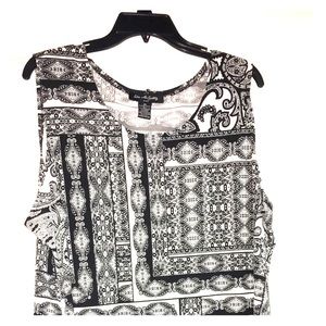 Elie McCarlthy Women's 2X Sleeveless Blouse.