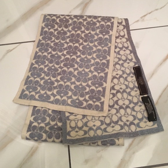 Coach Accessories - Sold ❤️ 100% Authentic reversible coach scarf