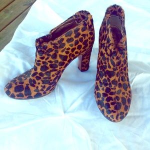 Sam Edelman Calf Skin Ankle Booties