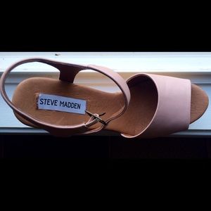 Pink Sandal Wedge - Steven Madden