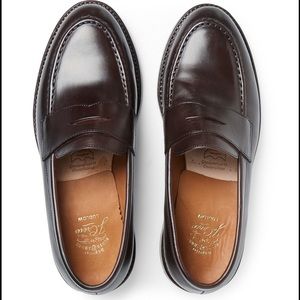 J. Crew Brown Ludlow Penny Loafers - Size 11D
