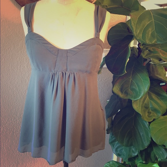 Rock & Republic Silk Tank Top