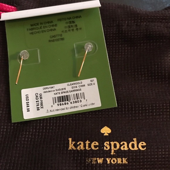 LAST ONE!! KATE SPADE CLUSTER CRAWLER NEW - Picture 2 of 4