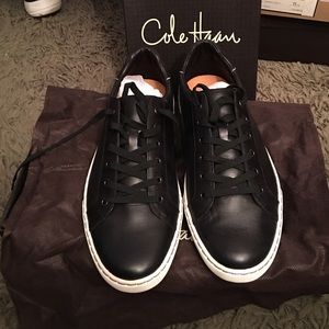 Cole Haan black men's sneakers