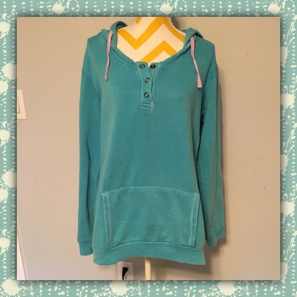 NWOT Turquoise hoodie