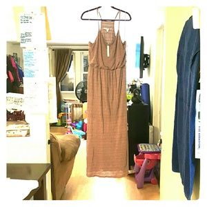 Smmer Jersey spaghetti strap dress.strap adjustabl