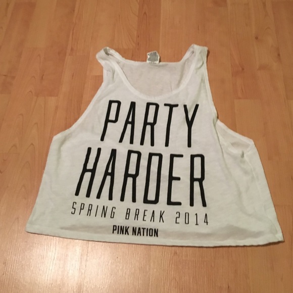 pink spring break tank top!
