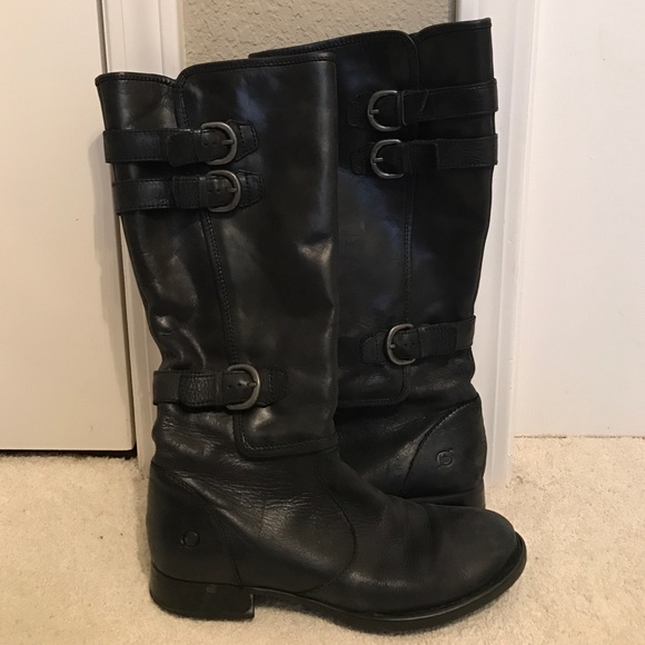 Born leather boots