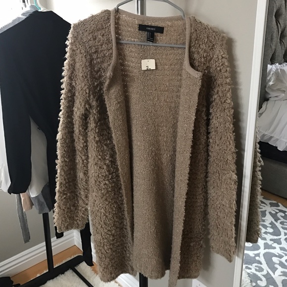 Forever 21 Sweaters - Fuzzy Cardigan