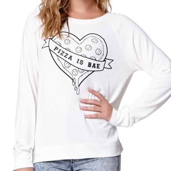 |🔥SALE|"Pizza is Bae" Pull-Over Top