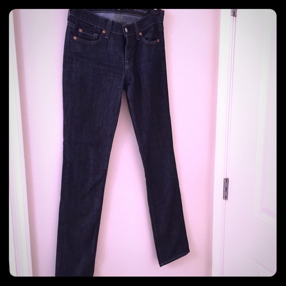 7 For All Mankind "Roxanne" jeans, indigo, NEW, 25