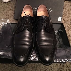 Johnston & Murphy black shoes