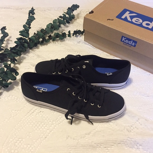 B&W Keds Canvas Shoes | NWOT
