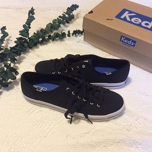 B&W Keds Canvas Shoes | NWOT