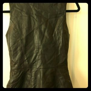 Margaret Godfrey leather vest