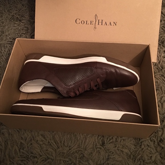 Brown Cole Haan sneakers