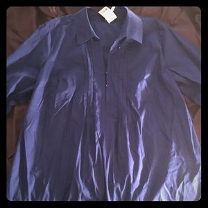 CLOSET CLEAR OUT! Blue button down work shirt
