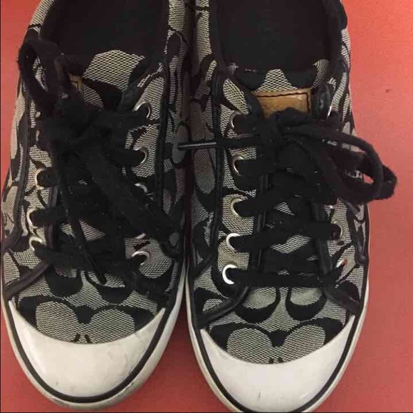 Black Coach Sneakers
