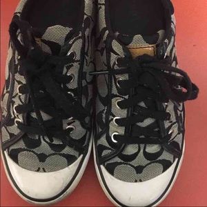 Black Coach Sneakers
