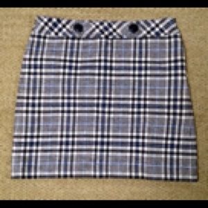 Ann Taylor Plaid Skirt