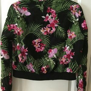 Forever 21 floral print jacket