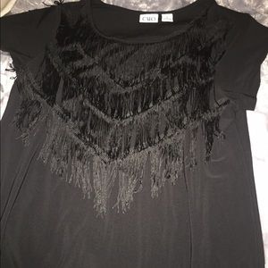Brand New fringe top