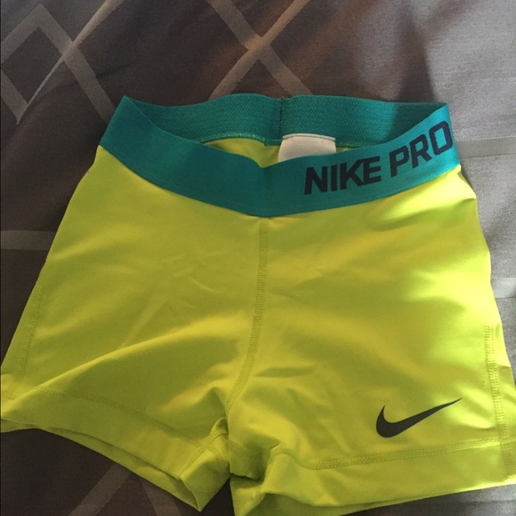 Nike Pro women's spandex shorts