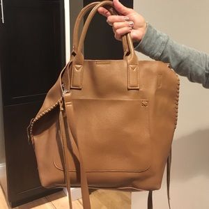 Brown cross body/ satchel