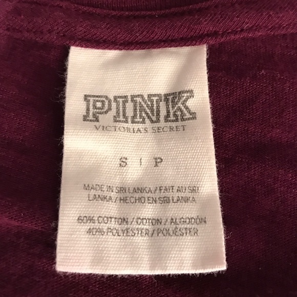 Victoria’s Secret PINK VINTAGE Crewneck Pocket T-shirt - Picture 8 of 9