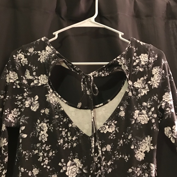 floral print skater dress - Picture 3 of 6