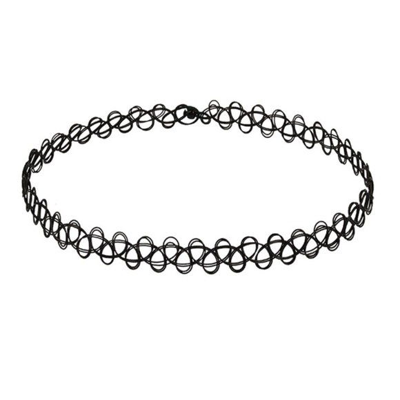 Yeezy Jewelry - Choker Necklace - Henna/Gothic Design