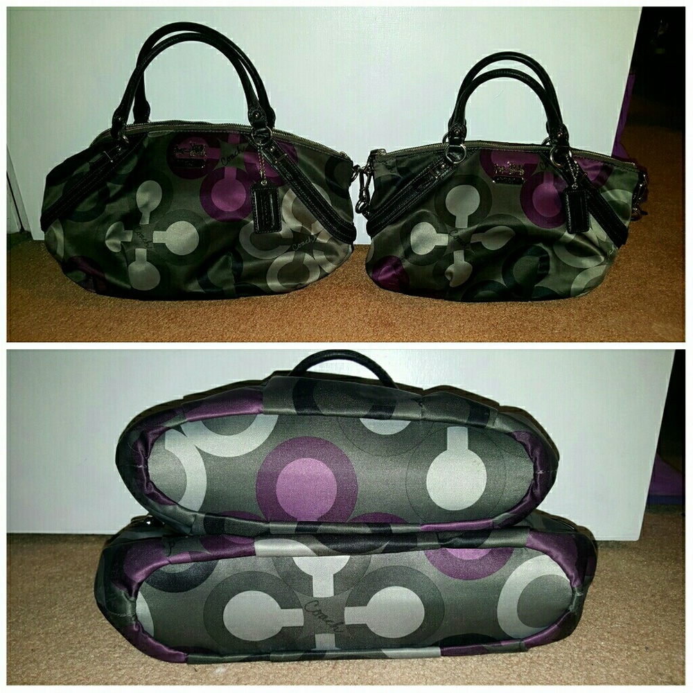 Large Coach Clover Bag