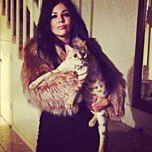 Vintage 100% Fox Fur cropped coat
