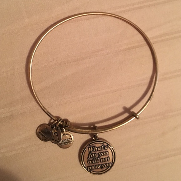 Alex and Ani "what's for you will not pass you"