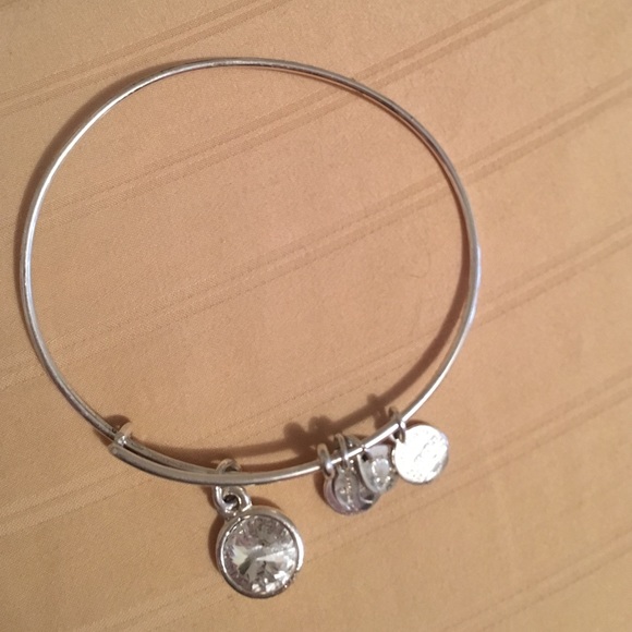 Alex and Ani April birthstone bracelet