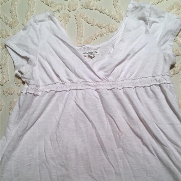 White baby doll top