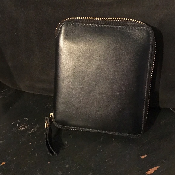 Comme des Garcons zip around leather wallet