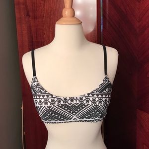 Xhilaration Tribal Print Bikini Top