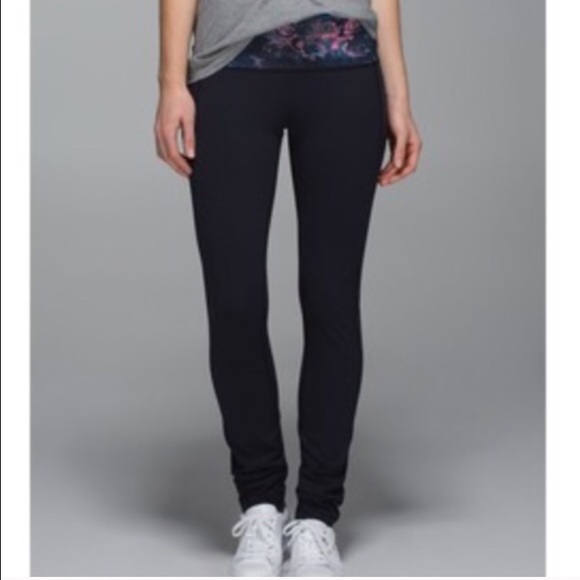 Lulu Lemon skinny groove pants
