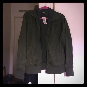 💘 NWT Olive Bomber Jacket