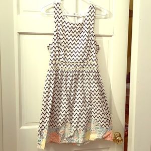 Adorable Dress with Exposed Zipper