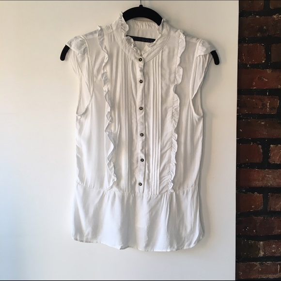 Zara Basic white tops