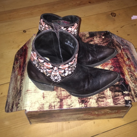 Worn ONCE old gringo boots!!!!!!