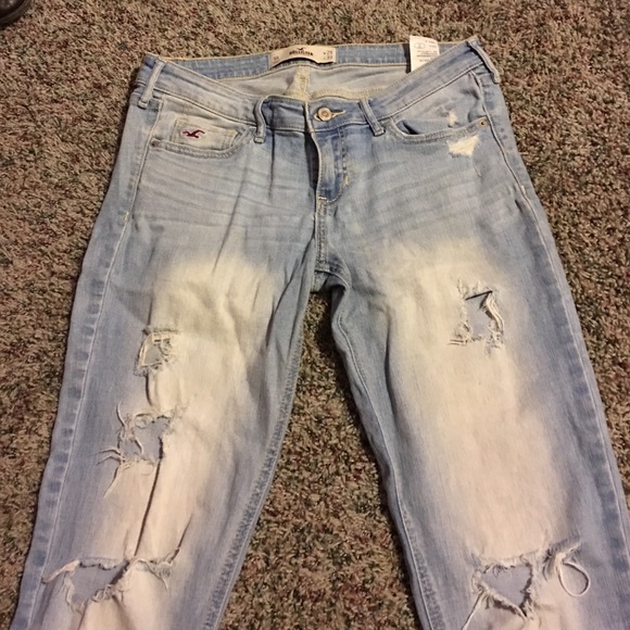 Ripped Hollister jeans